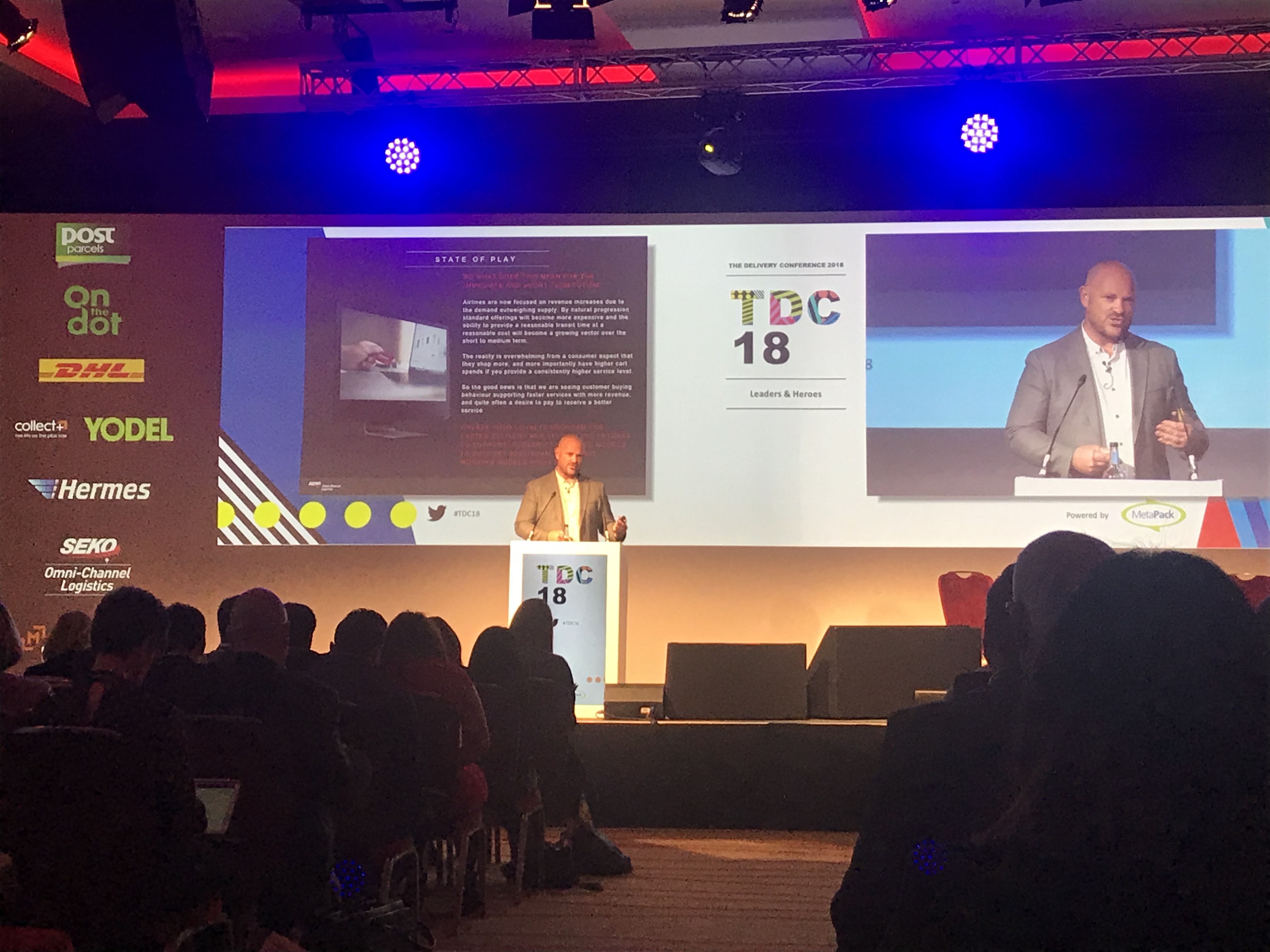 SEKO Logistics habla en el Tdc18 de Londres, organizado por Metapack - Noticias